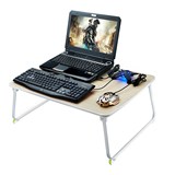 赛鲸笔记本电脑支架 可折叠床上用大学生学习小书桌懒人桌子