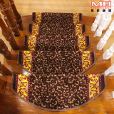 实木楼梯踏步垫/欧式楼梯垫定制自吸自粘楼梯地毯家用免胶防滑垫