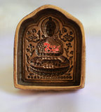 藏传佛教 尼泊尔手工打造佛像擦擦模具 释迦摩尼 图案清晰