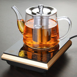 波润电磁炉专用多功能烧水煮茶壶不锈钢过滤耐热玻璃养生泡茶壶