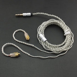 发烧级镀银耳机线材更换升级舒尔se215 se535 ue900 diy耳机线