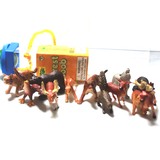 safari正品 仿真动物模型玩具摆件 野生动物山猫驯鹿等打包