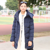 2015新款韩版冬季宽松时尚修身休闲学生学院风中长款棉衣外套女潮