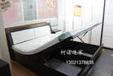 板式床加宽高箱储物床实木双人床1.5大床双人床2米2.2米1.8米大床