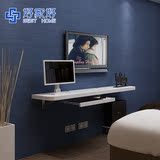 卧室双人电脑桌台式壁挂书桌妆台多功能组合创意墙上床尾桌省空间