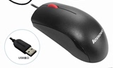 联想鼠标M120 有线thinkpad鼠标 USB 大红点 台式笔记本鼠标