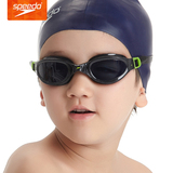 speedo 儿童泳镜 男女童高清大框防水游泳眼镜  青少年电镀游泳镜