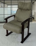 懒人高腿多功能老人折叠沙发榻榻米单人电脑休闲舒适实木扶手躺椅