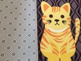 猫咪厨房长方形小地毯防滑卧室床边床前地垫图案超薄个性卡通可爱