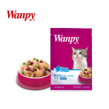 顽皮鲜封包猫零食宠物猫咪妙鲜包100g*10幼猫湿粮wanpy猫罐头包邮