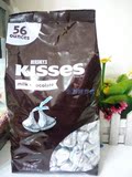 最新现货美国HERSHEY'S Kisses 好时银色牛奶巧克力1.58kg水滴