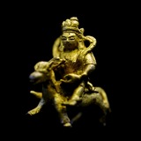 纳喜之拾【老随身佛】尼泊尔手工纯铜佛像艺术品西藏藏传佛教