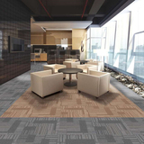 方块地毯商务写字楼会议室台球室棋牌室拼接块PVC商用办公室地毯
