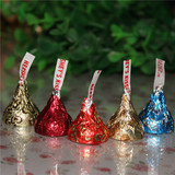 巧克力包邮好时巧克力KISSES散装500g混合口味结婚喜糖促销批发