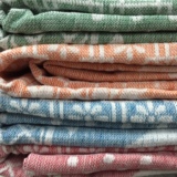纯棉毛巾毯盖毯复古老式 线毯 毛巾被沙发巾 床单午睡毯空调毯