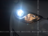 现代朗动大灯总改Q5双光透镜天使眼汉雷氙气灯总成重庆汽车改装