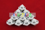 龙与地下城DND十面骰子10面色子桌游周边0.1-0.9多面dice 标示物