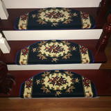 包邮免胶玫瑰驼楼梯地毯楼梯垫踏步垫客厅卧室地垫门垫茶几垫