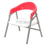 儿童椅靠背板凳宝宝椅子凳子 幼儿园餐桌椅BB座椅电瓶车椅折叠式