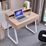 书桌简约台式卧室办公桌宜家带抽屉桌子家用写字台现代组装电脑桌