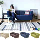 特价韩日式 现代客厅创意小户型 单人双人三人布艺沙发组合sofa