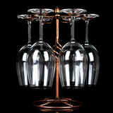 6只杯 水晶杯 欧式红酒杯架 创意高脚杯红酒葡萄酒杯架 倒挂杯架