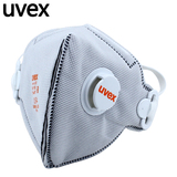 UVEX 活性炭N95防尘口罩防雾霾PM2.5装修甲醛孕妇专用二手烟防护