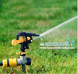 地插式花园自动旋转洒水器 草坪喷灌摇臂喷头 农用喷灌器喷水器