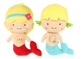 精品儿童毛绒玩具娃娃美人鱼宝宝睡前安抚公仔女生日礼物特价包邮