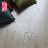 天元尚品 纯实木地板 本色白色 美国白橡木大厂家自然北欧风格