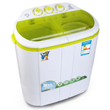 小鸭牌 XPB22-2822S迷你洗衣机双桶缸婴儿童波轮半自动小型洗衣机