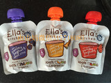 英国Ella's Kitchen艾拉厨房6个月+ 美味酸奶吸吸乐90克