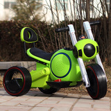 新款儿童电动摩托车三轮车3岁小孩玩具车可坐人男婴女宝宝太空狗