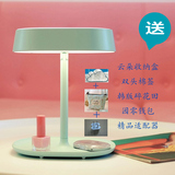 MUID可充电式LED化妆镜台灯 卧室床头灯 创意储物多功能镜子台灯