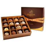 香港代购 GODIVA歌帝梵松露形巧克力礼盒（16颗）情人节生日礼物