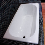式进口浴盆池1.3/1.4/1.5/1.7米铸铁单人浴缸酷德卫浴小户型嵌入