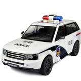1:12路虎揽胜充电遥控汽车警车儿童男孩子玩具大模型越野小轿车