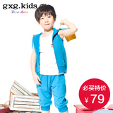 gxg.kids童装夏装运动套装纯棉中大童卫衣套装gxg童装A3227464