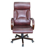 鸿星品牌新款时尚双色pu大班椅经理椅电脑椅HX90002厂家特价直销