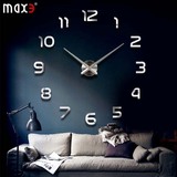 MAX3现代客厅装饰钟表挂钟静音石英钟表欧式大气壁钟创意时尚墙钟