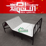 重庆高级豪华四六折床铁床1.0米海绵床折叠简易儿童床午休床1.2米