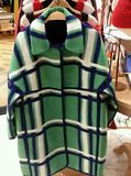 【正品代购 提供小票】太平鸟女装新品格子羊绒大衣A2AA54302B4