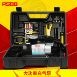 PSBB汽车用充气泵轮胎车载便携式12v打气泵单缸双缸电动机充气泵