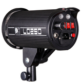 迪生250W摄影棚摄影灯套装 淘宝柔光箱闪光灯拍摄台道具影室器材
