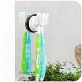 韩国dehub创意情侣强力吸盘牙刷架 挂架卫浴室牙刷收纳架牙具座