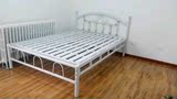 北京包邮双人床 单人床 加厚铁艺床 铁床床架席梦思床1.2米1.5米