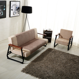 经典金属家具现代简约时尚多功能折叠沙发床小户型办公室天坛正品