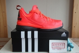篮球惹的货Adidas D Lillard 利拉德1签名鞋低帮红荧光配色Q16932