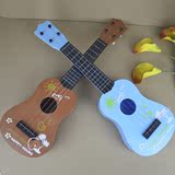 全新儿童21寸尤克里里乐器儿童玩具塑料四弦吉他送原装拨片琴