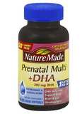 现货美国Nature Made Multi Prenatal孕妇多重维生素加DHA 90粒